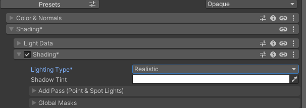 File:Poiyomi Realistic Lighting - Shading Settings.png