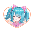 Hatsune Miku Smiling