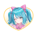 Hatsune Miku Winking