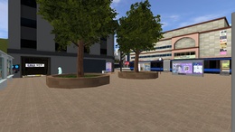 Front of Station Building