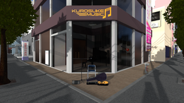 Performance booth by Haihocho Station