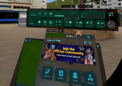 World Menu (Quick Menu)