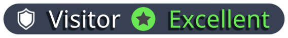 Element with "Visitor" trust rank & "Excellent" performance rank