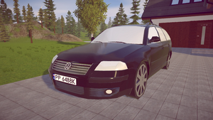 Volkswagen Passat[13] 1.9 TDI - a popular car model in Poland.