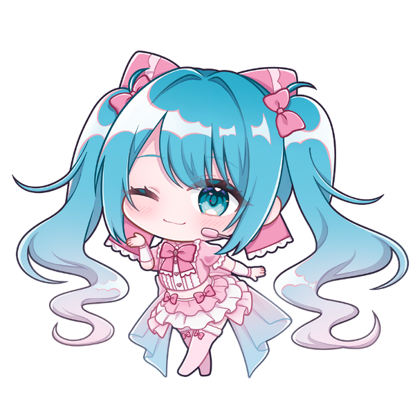 File:Sticker Hatsune Miku Wink.png