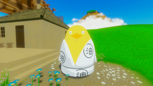 Studio Ghibli Chicken Kimono.webp
