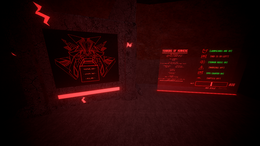 Terrors Index and Settings Panel
