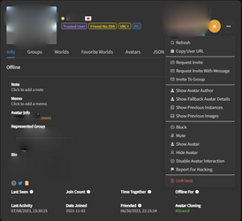 User Info (Friends)