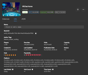 World Info (Info Tab)