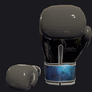 VRC BOXING glove - Alien Gray.gif