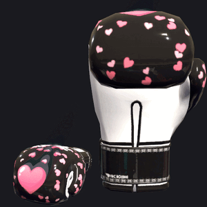 VRC BOXING glove - MoeMoe Black.gif