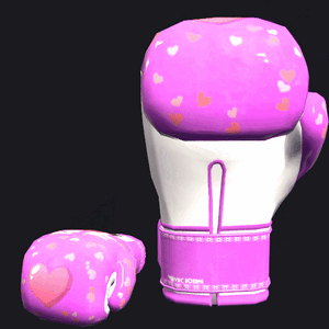 VRC BOXING glove - MoeMoe Pink.gif