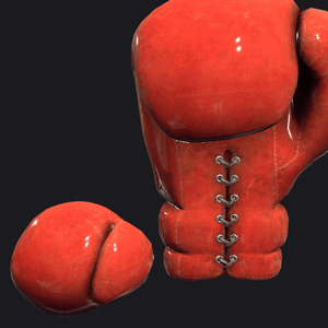 VRC BOXING glove - OldStyle Red.gif