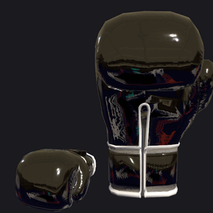VRC BOXING glove - Silver.gif