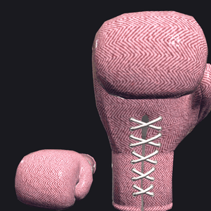 VRC BOXING glove - Soft Red.gif