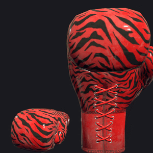 VRC BOXING glove - Tiger Red.gif
