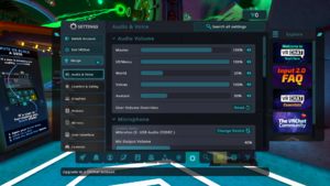 A screenshot of the VRChat menu with a visible "Merge" button.